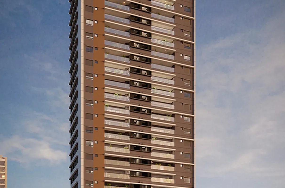 Fachada do Gaia Desing Studios Ibirapuera, lançamento em Ibirapuera, São Paulo