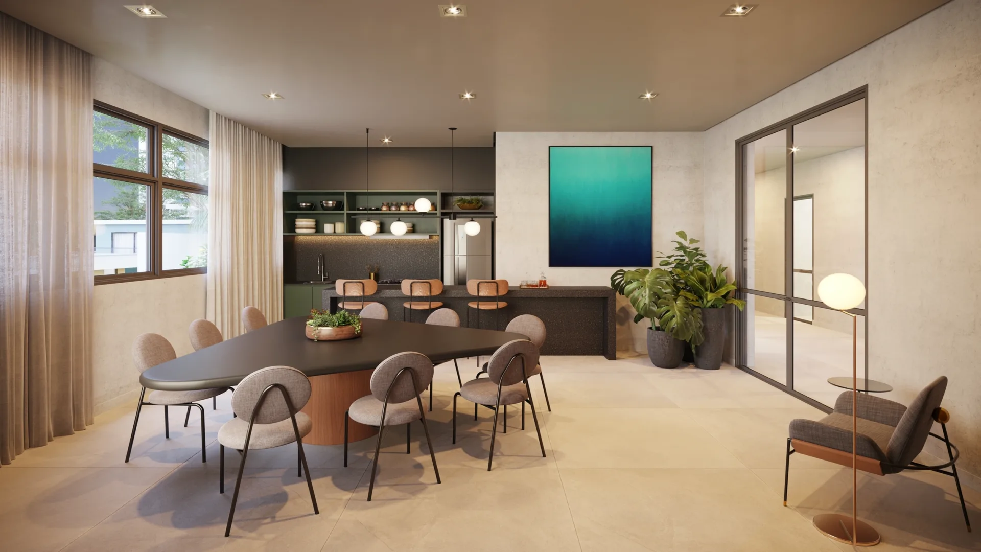 Gaia Desing Studios Ibirapuera – Short Stay — área de lazer 3