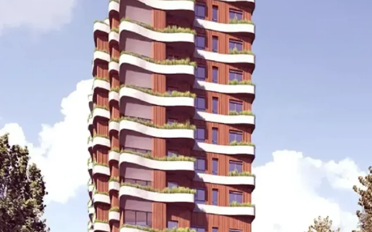 Fachada do Garnet Vila Madalena, lançamento em Vila Madalena, São Paulo