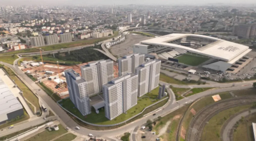 Fachada do empreendimento Gran Vista Itaquera – Fase 1
