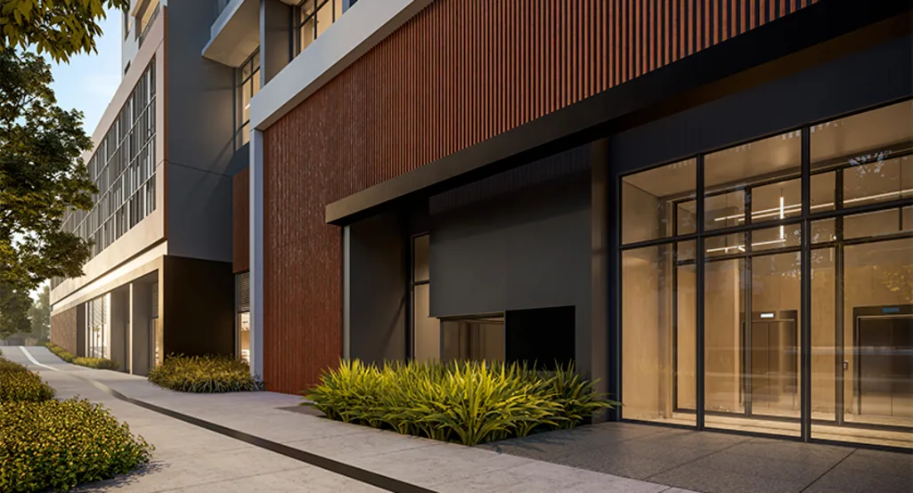 Portaria do Grand Club Home Spaces Alto da Boa Vista em Alto da Boa Vista, São Paulo