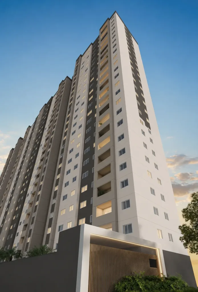 Fachada do empreendimento Grand Vivaz Estação Tamanduateí 4