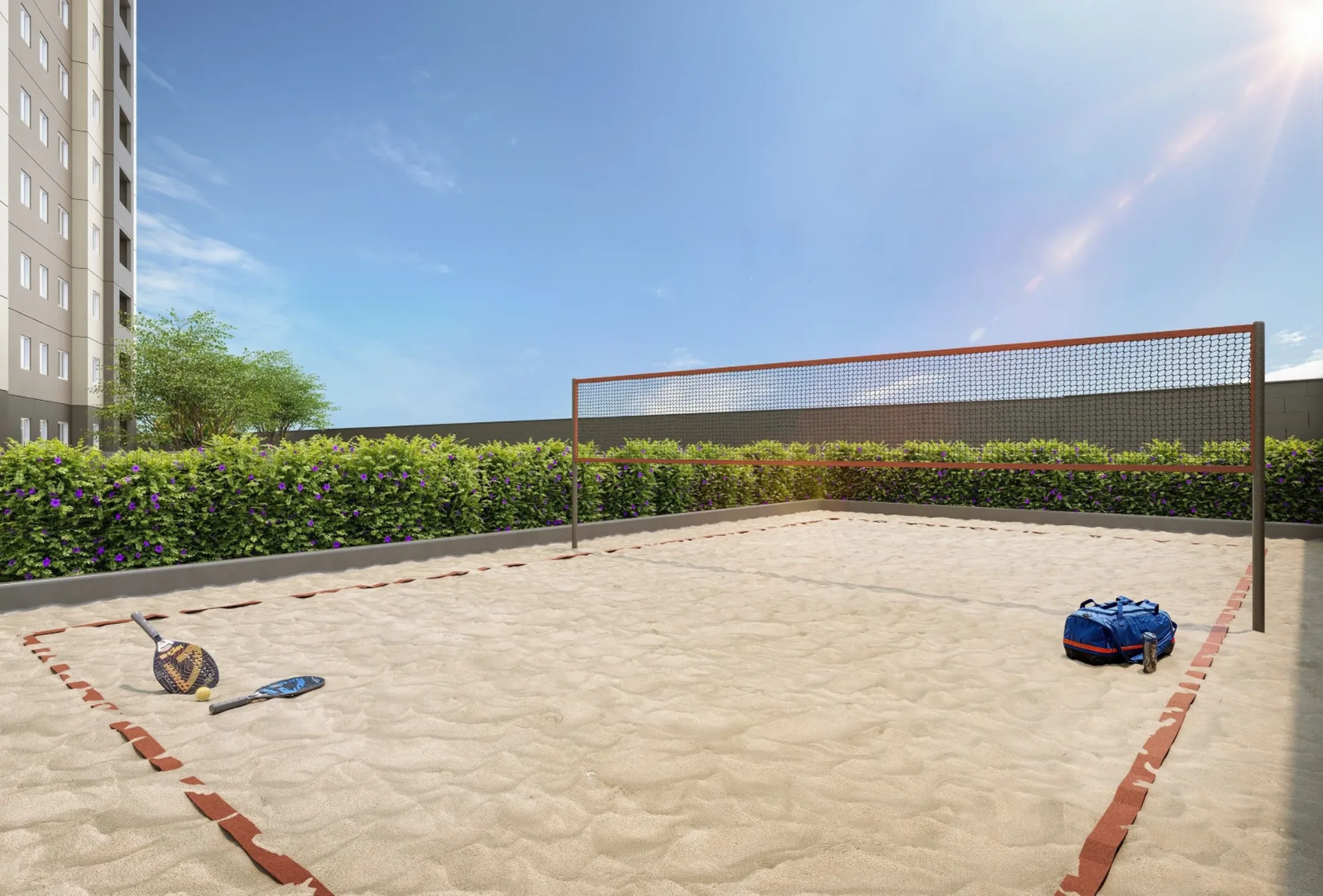 Grand Vivaz Jardim França Paris — área de lazer 7