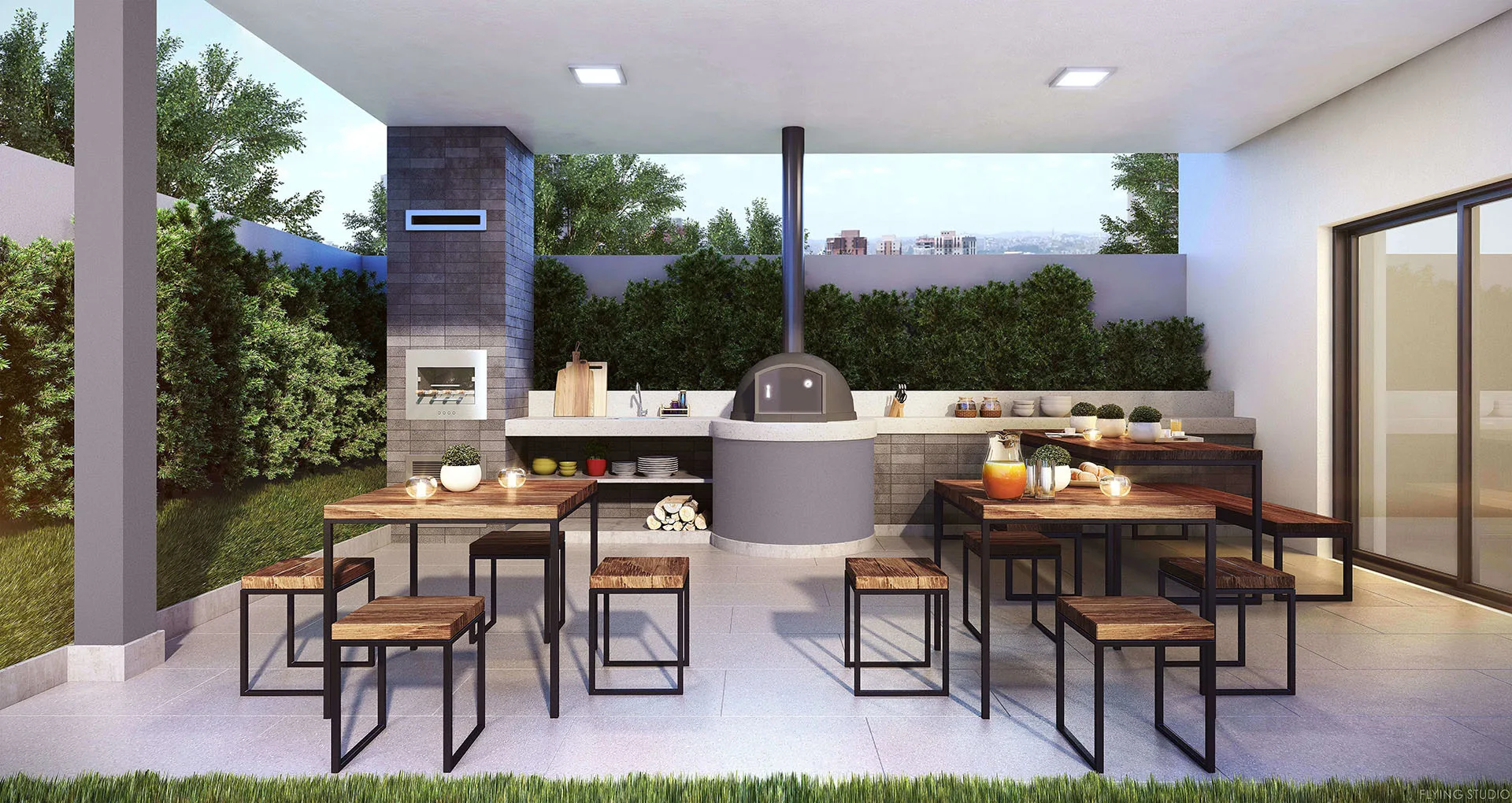 Heaven Design Casas — área de lazer 6