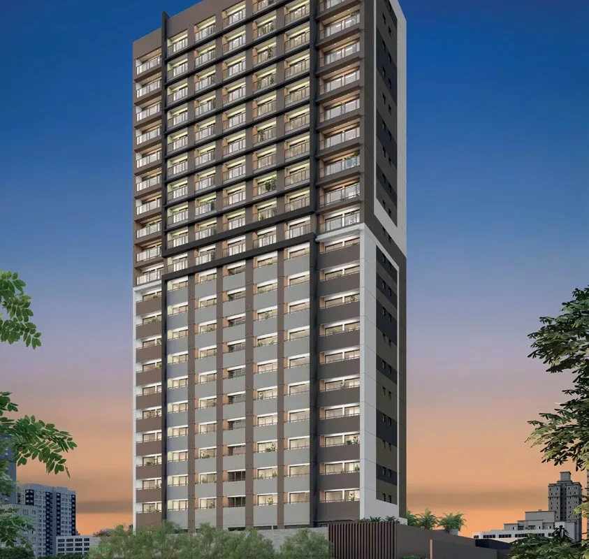 Fachada do Helbor Patteo Vila Mariana Life & Offices, lançamento em Vila Mariana, São Paulo