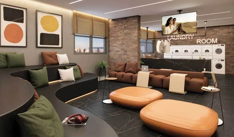 Hub Brooklin by EZ — área de lazer 4
