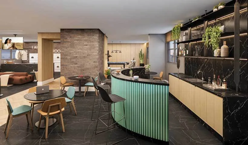 Hub Brooklin by EZ — área de lazer 5