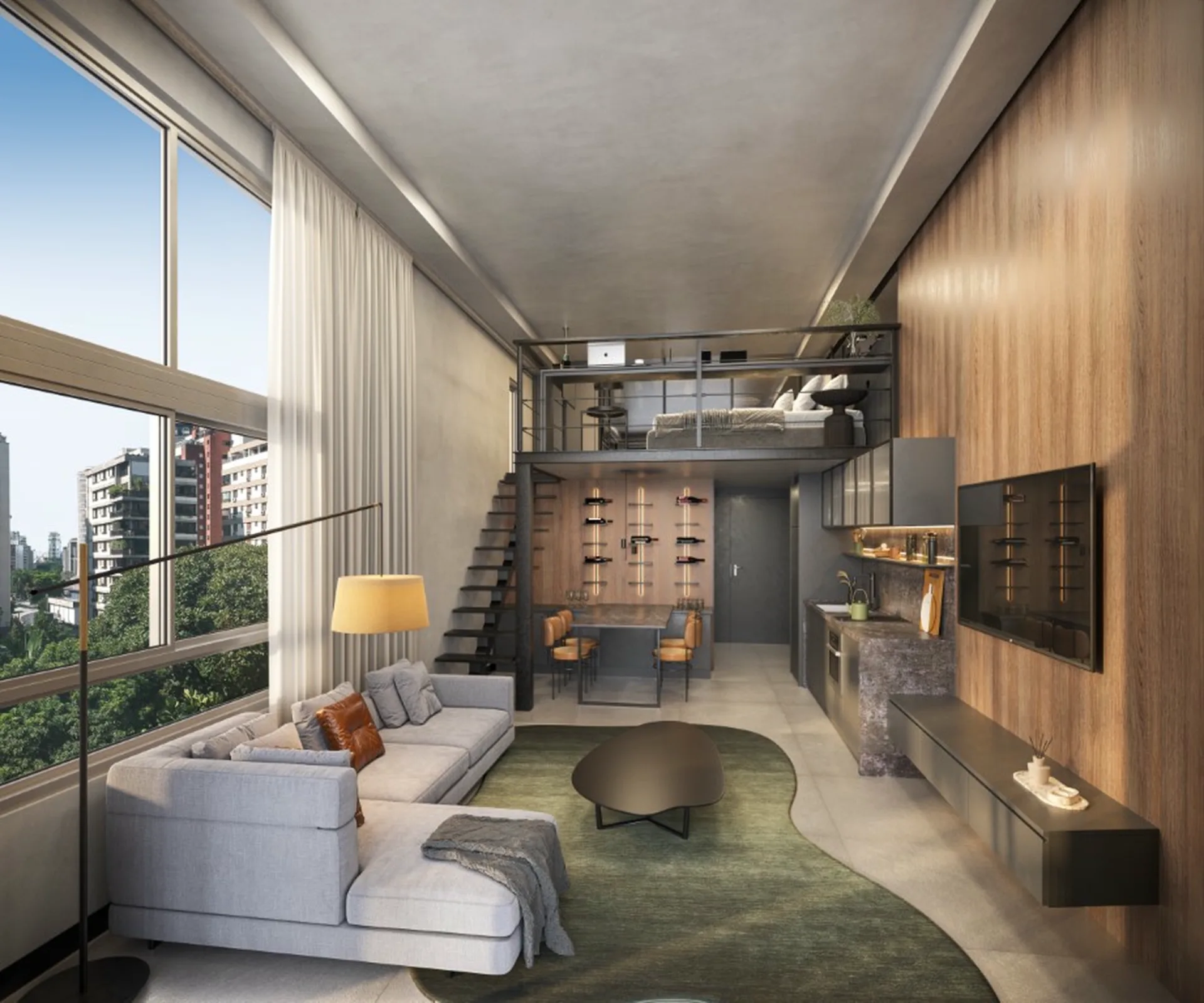 Itá Studios Residenciais — área de lazer 2
