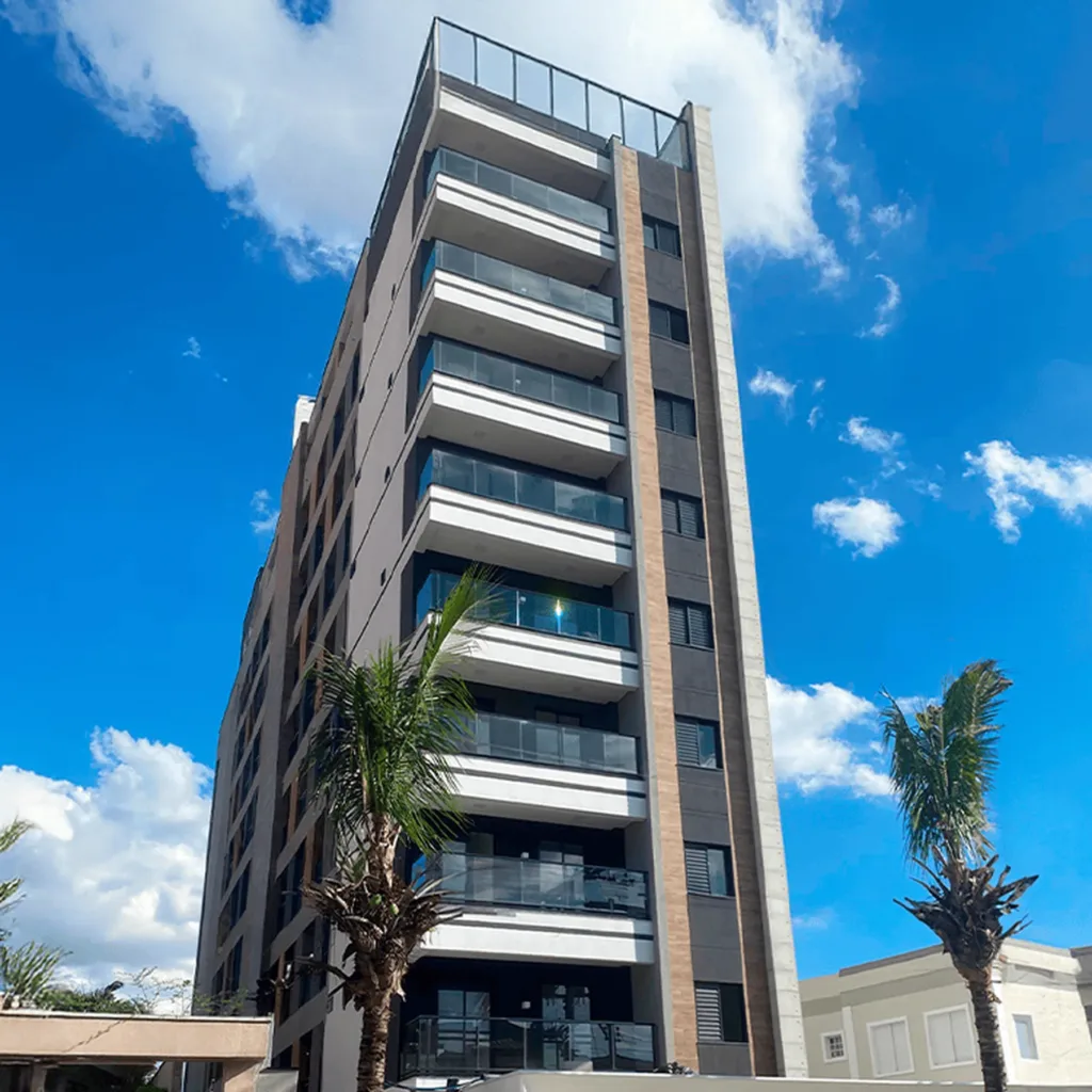 Fachada do empreendimento Jacarandá Residence