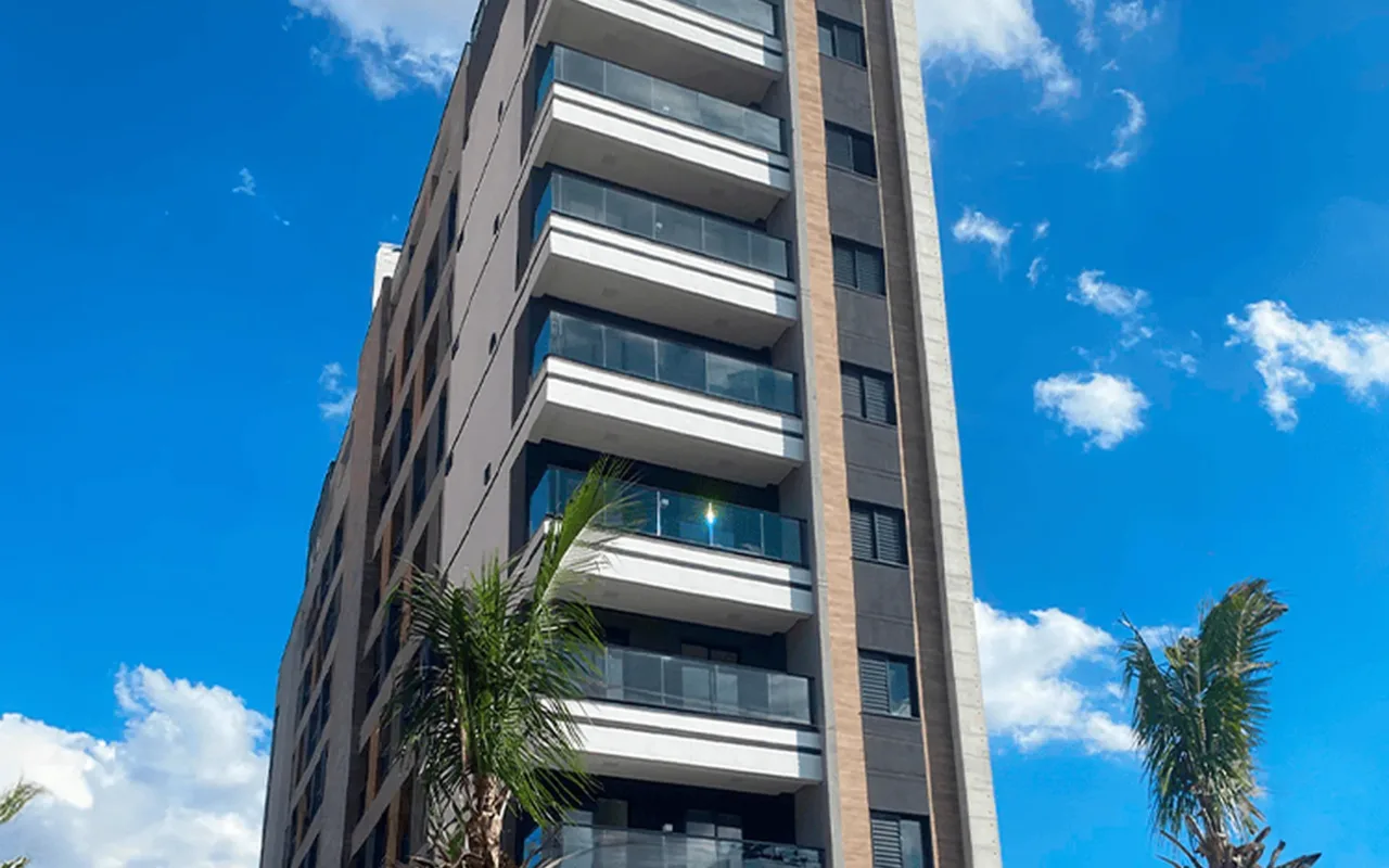Fachada do Jacarandá Residence, lançamento em Vila Formosa, São Paulo