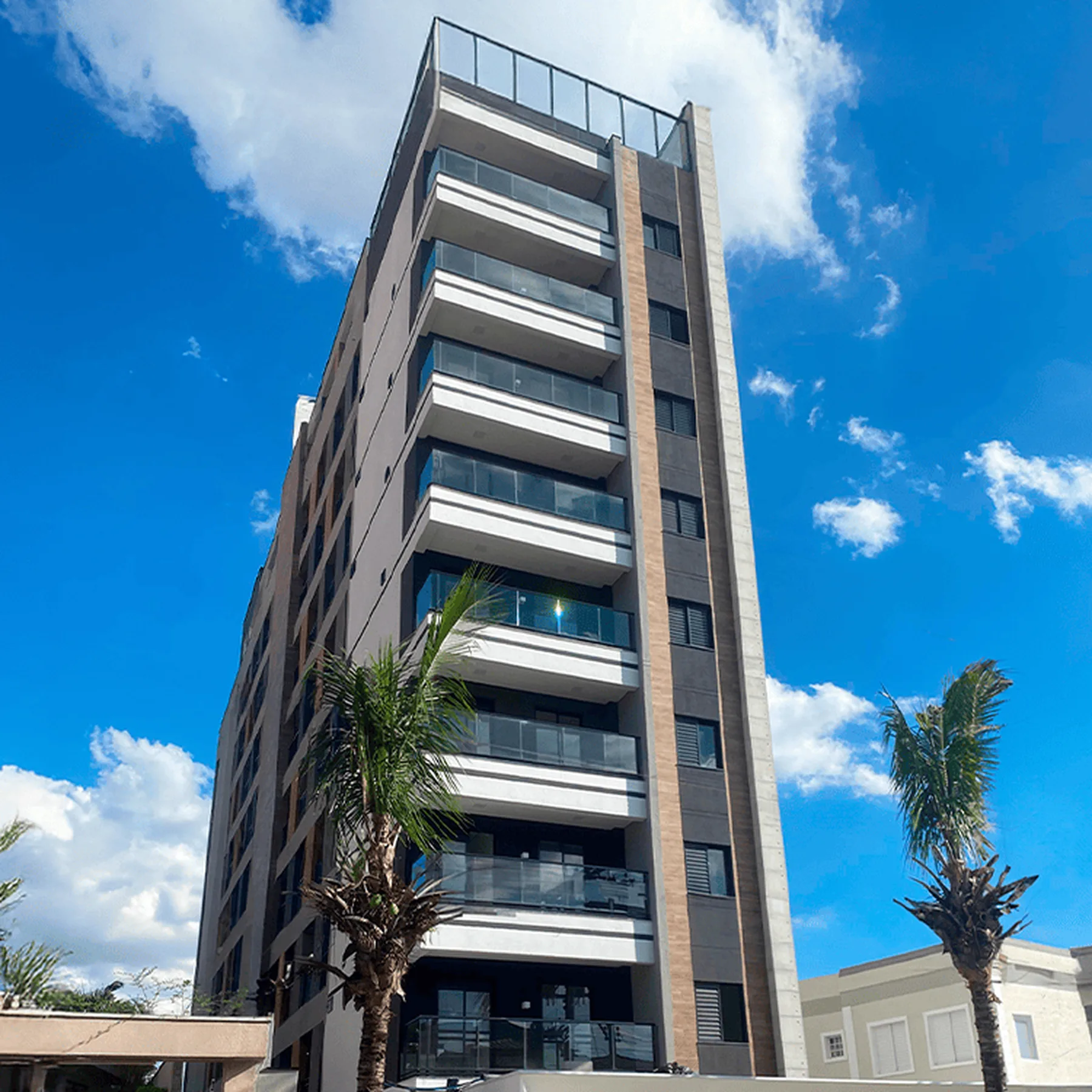 Fachada do Jacarandá Residence, lançamento em Vila Formosa, São Paulo