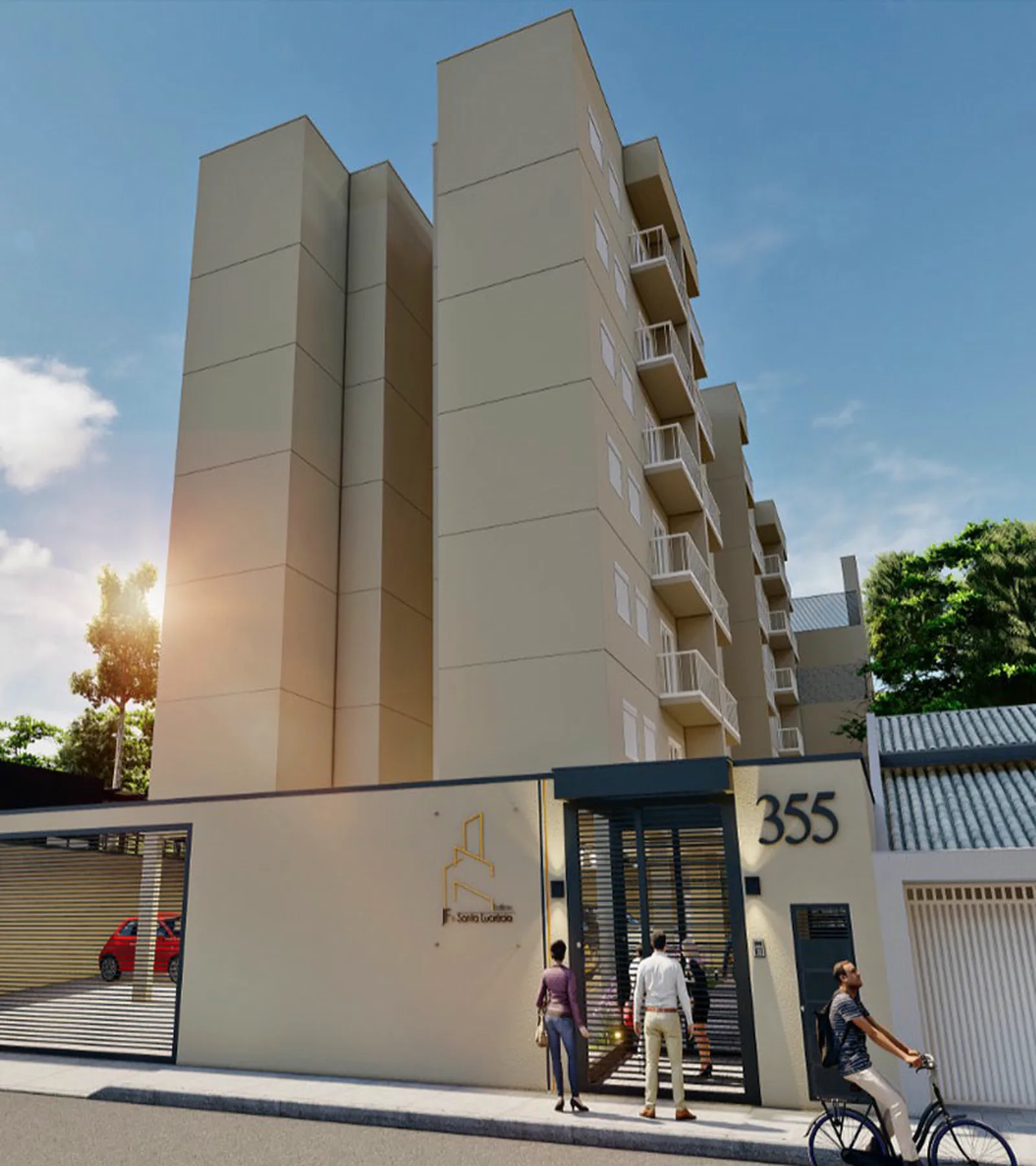 Portaria do JF & Santa Lucrécia em Jaraguá, São Paulo