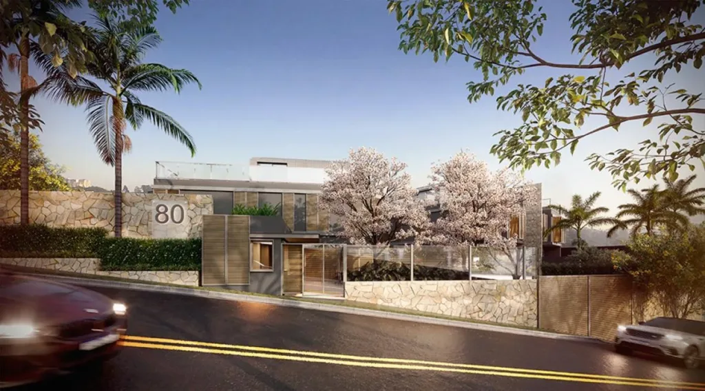 Fachada do empreendimento Jockey Family House