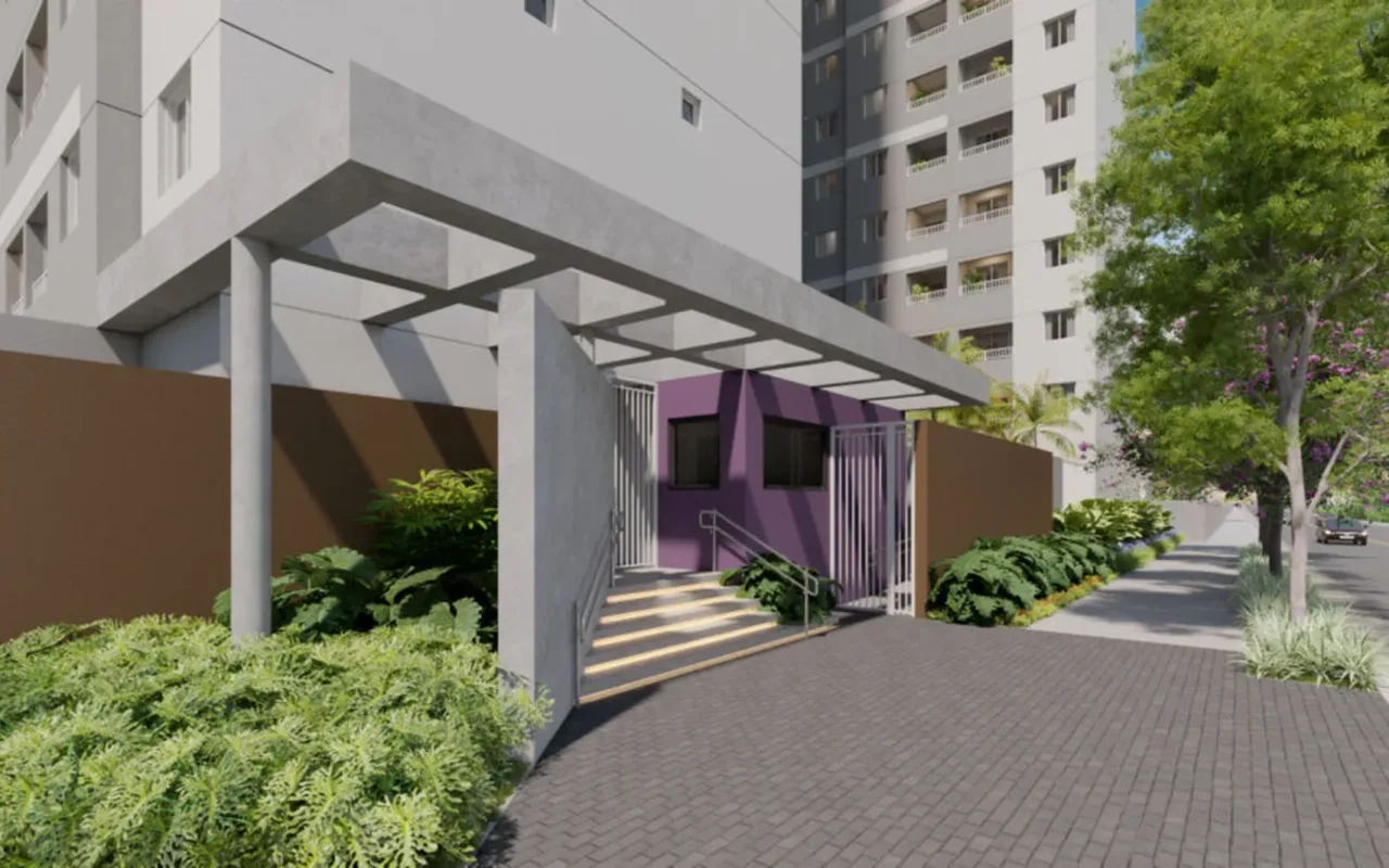 Fachada do Kazzas Santo Amaro, lançamento em Santo Amaro, São Paulo
