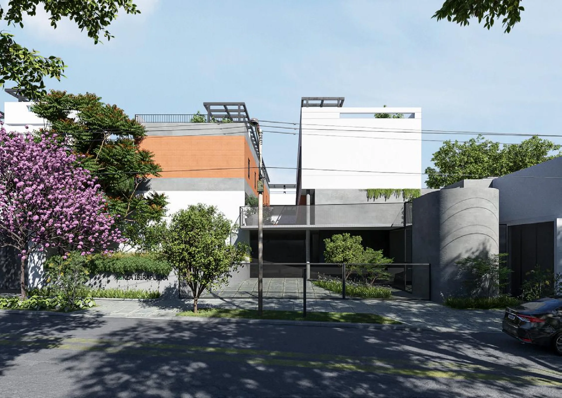 Fachada do KZA Ibirapuera, lançamento em Vila Mariana, São Paulo