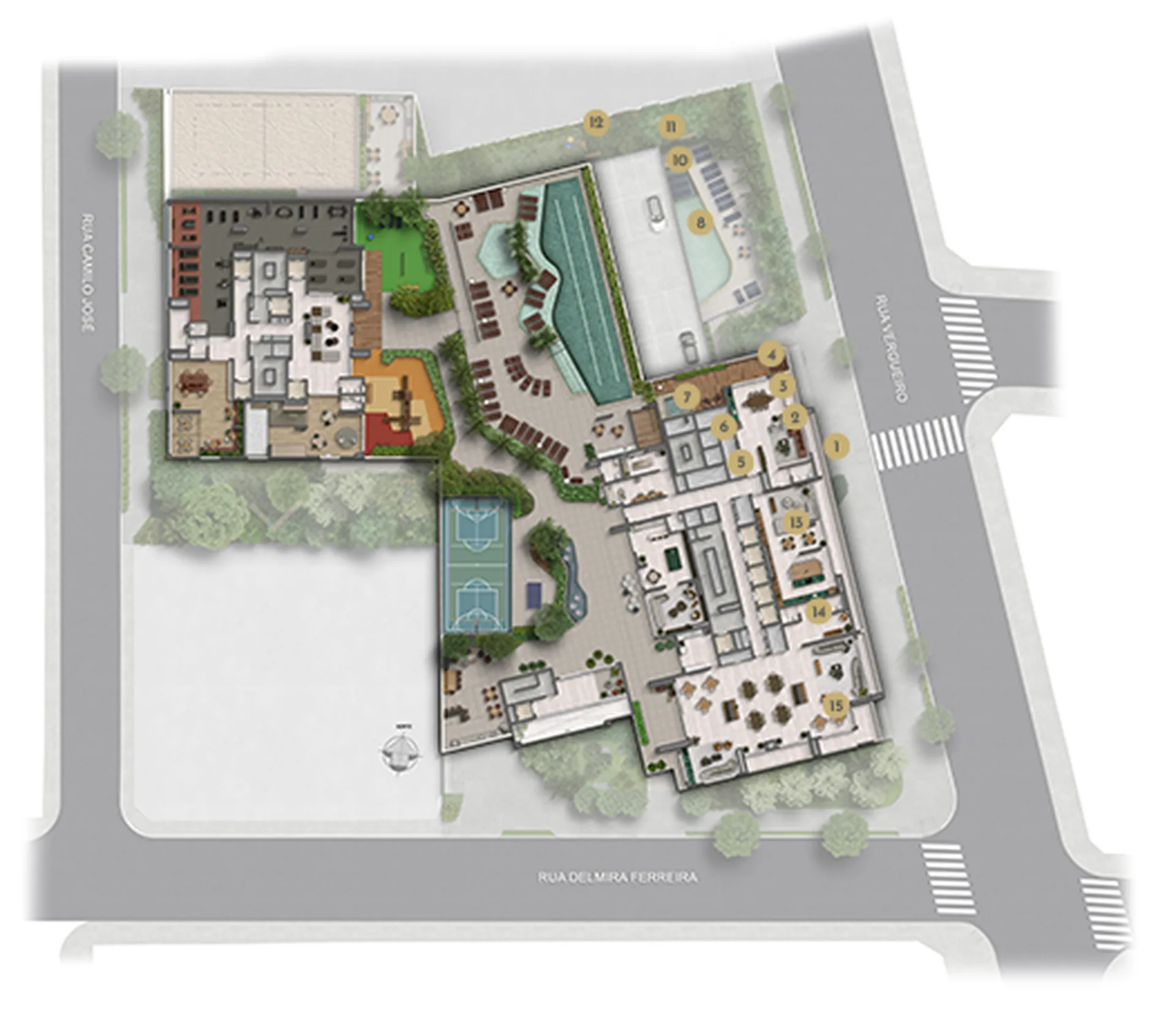 Landmark Santa Cruz Smart Spaces — área de lazer 8