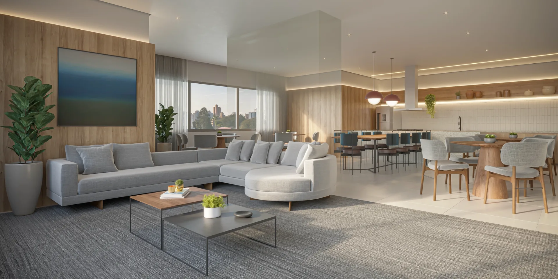 Landmark Santa Cruz Smart Spaces — área de lazer 3