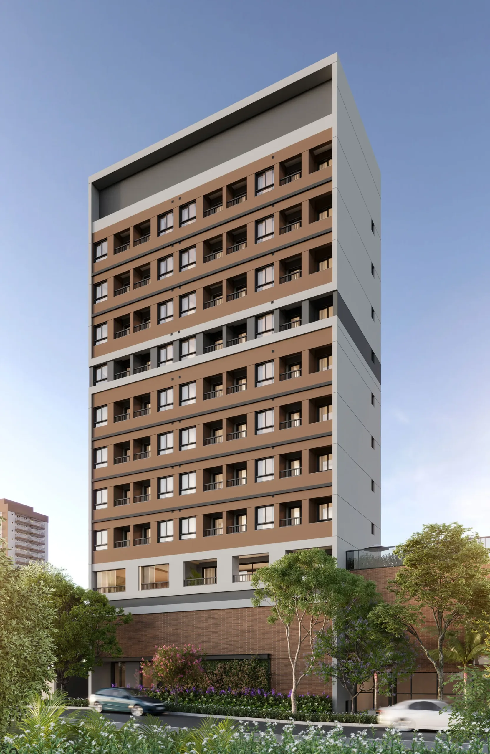 Fachada do Led Madá, lançamento em Vila Madalena, São Paulo