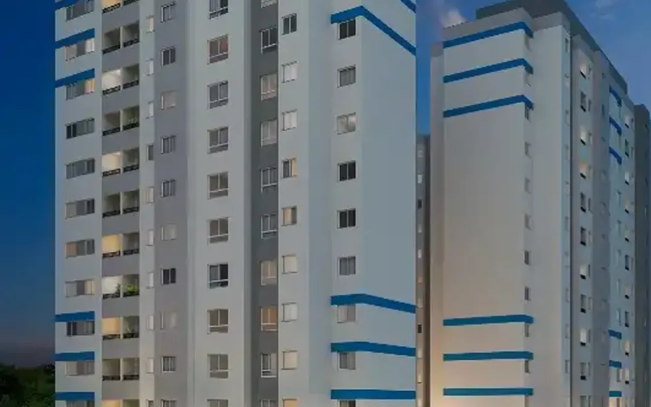 Fachada do Longitude Tietê, lançamento em Vila Pirituba, São Paulo