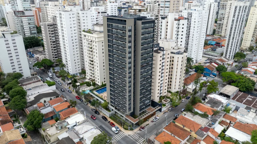 Fachada do empreendimento Lux House Brooklin