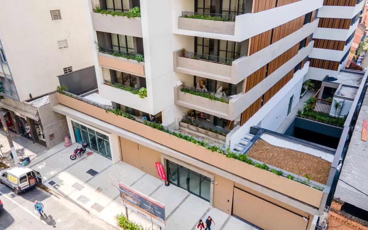 Fachada do Maceió 88 by You, lançamento em Higienópolis, São Paulo