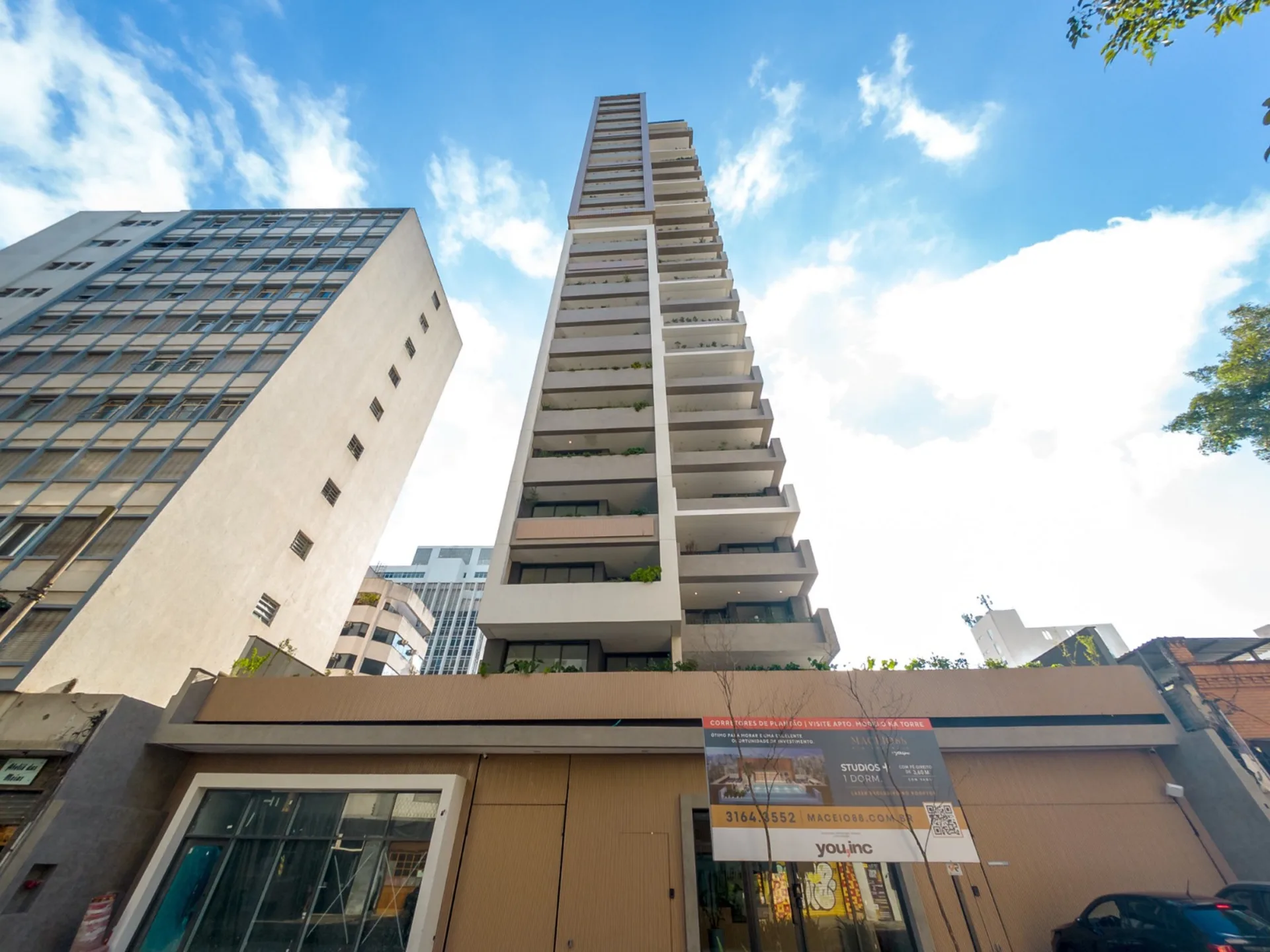 Fachada 2 do Maceió 88 by You em Higienópolis, São Paulo