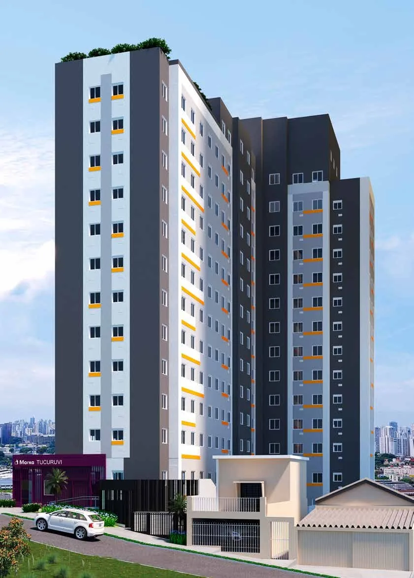 Fachada do Marka Tucuruvi, lançamento em Tucuruvi, São Paulo