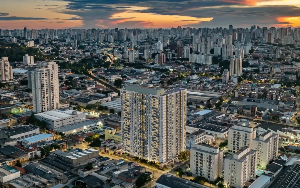 Fachada do empreendimento Mérito Ipiranga – Fase 1