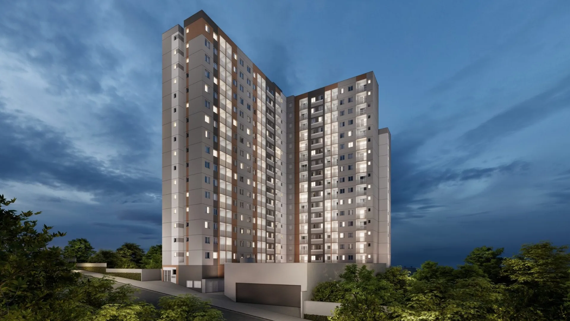 Fachada do Metrocasa Avenida Vila Ema, lançamento em Vila Ema, São Paulo