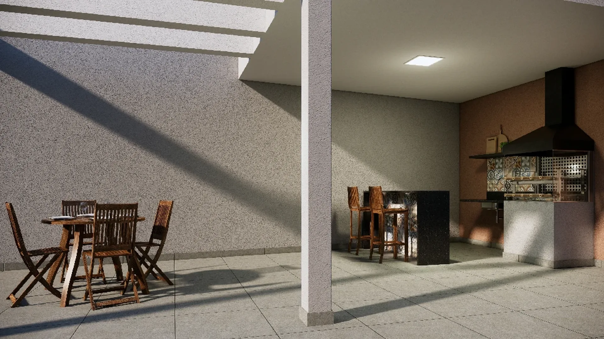 Metrocasa Estação Giovanni Gronchi — área de lazer 3
