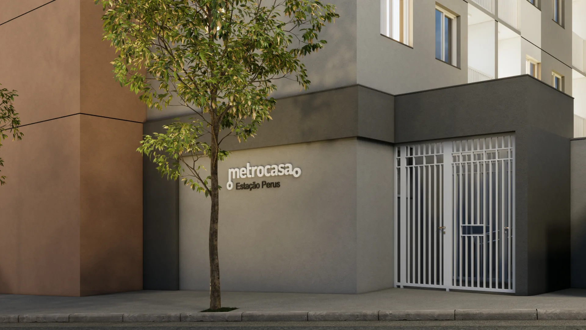 Portaria do Metrocasa Estação Perus em Perus, São Paulo