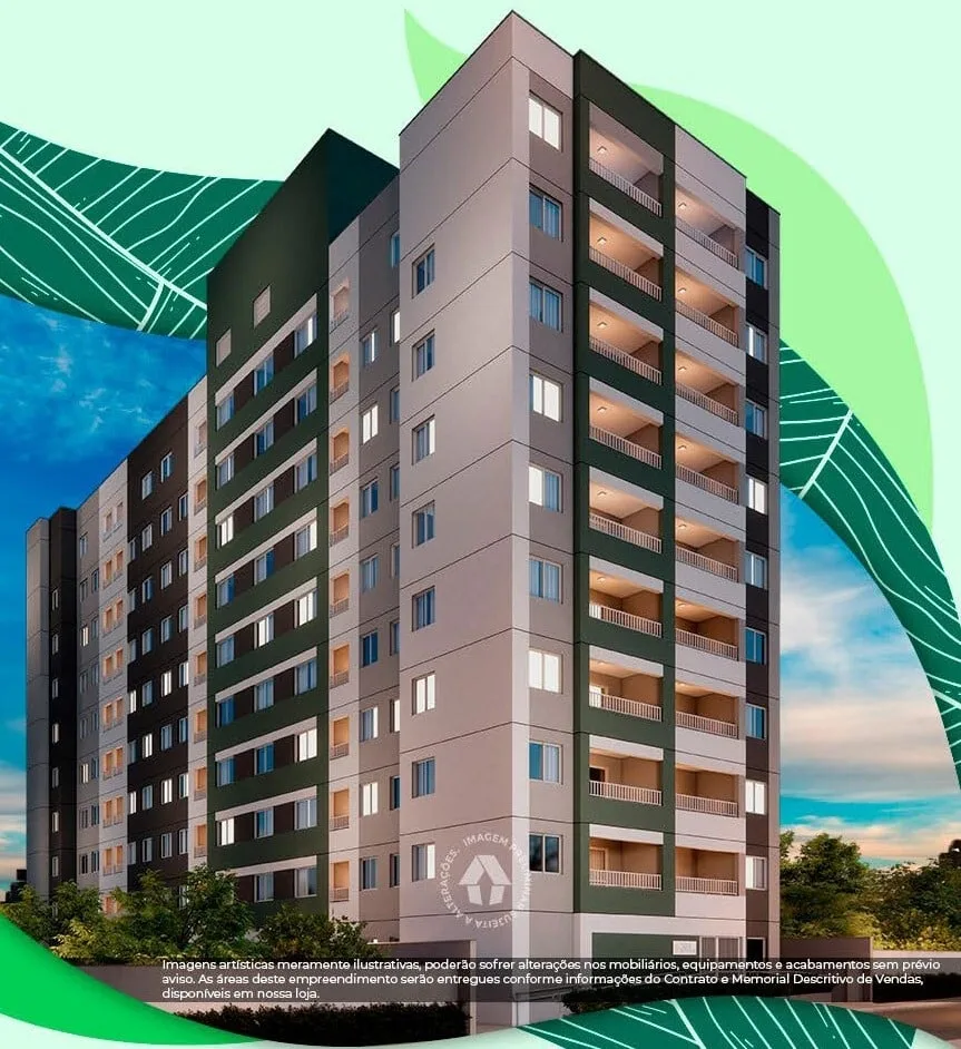Fachada do empreendimento Metrocasa Jardim Botânico