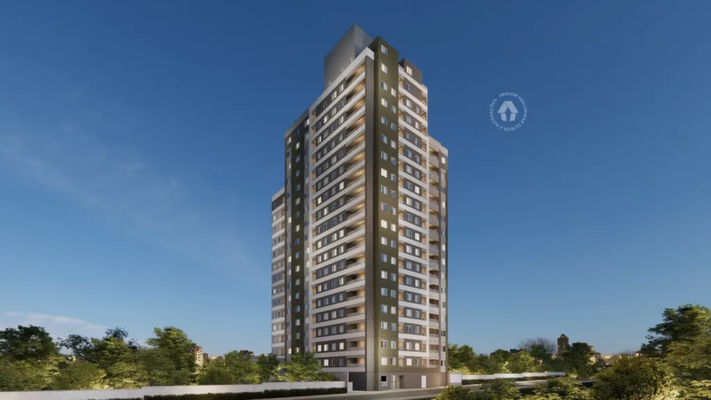 Fachada do empreendimento Metrocasa São Joaquim – Short Stay