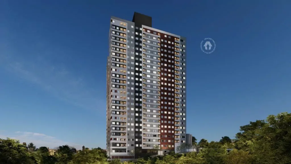 Fachada do empreendimento Metrocasa Vista Cupecê Fase 1