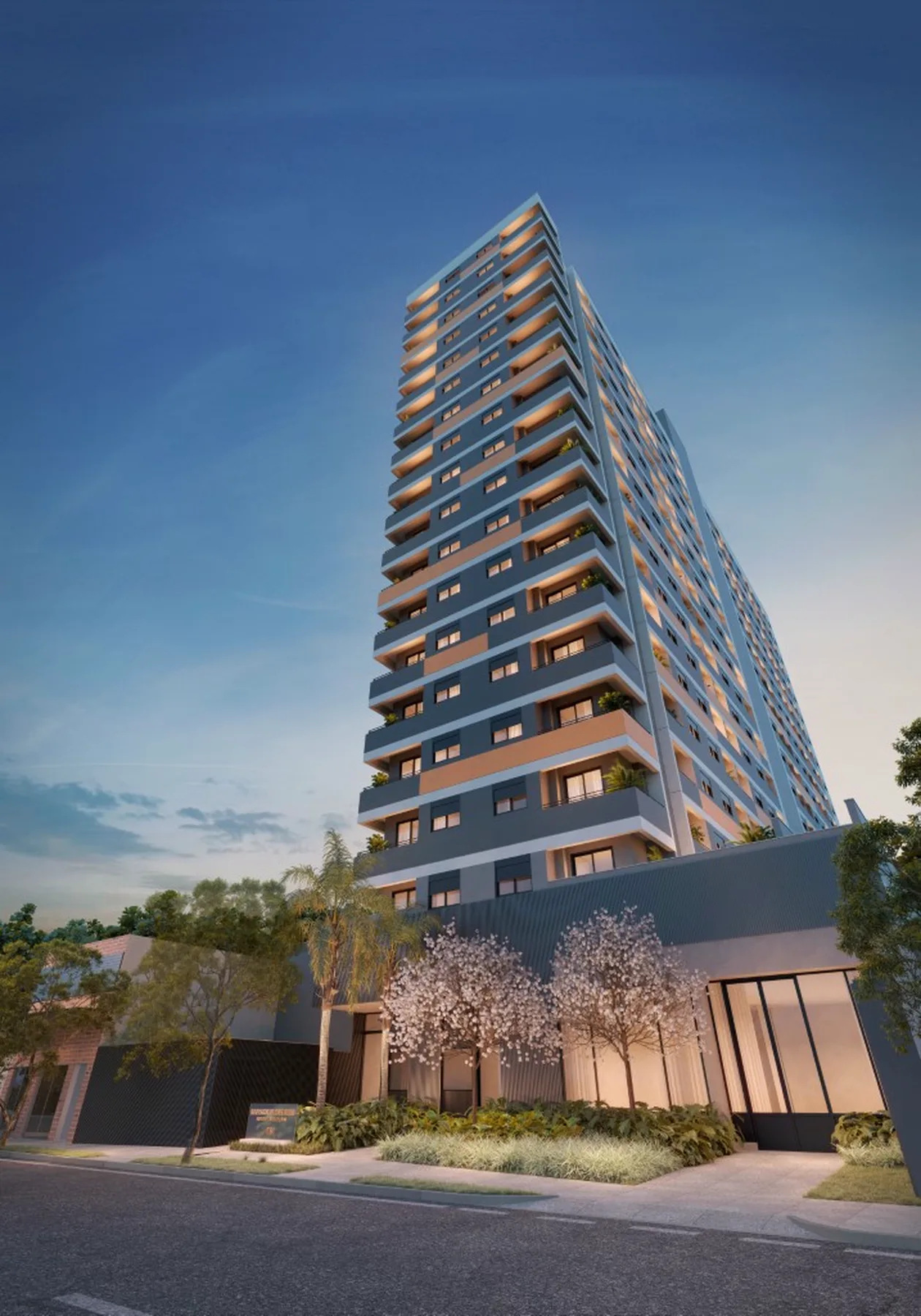 Fachada do Mundo Apto Elevato Pinheiros, lançamento em Pinheiros, São Paulo