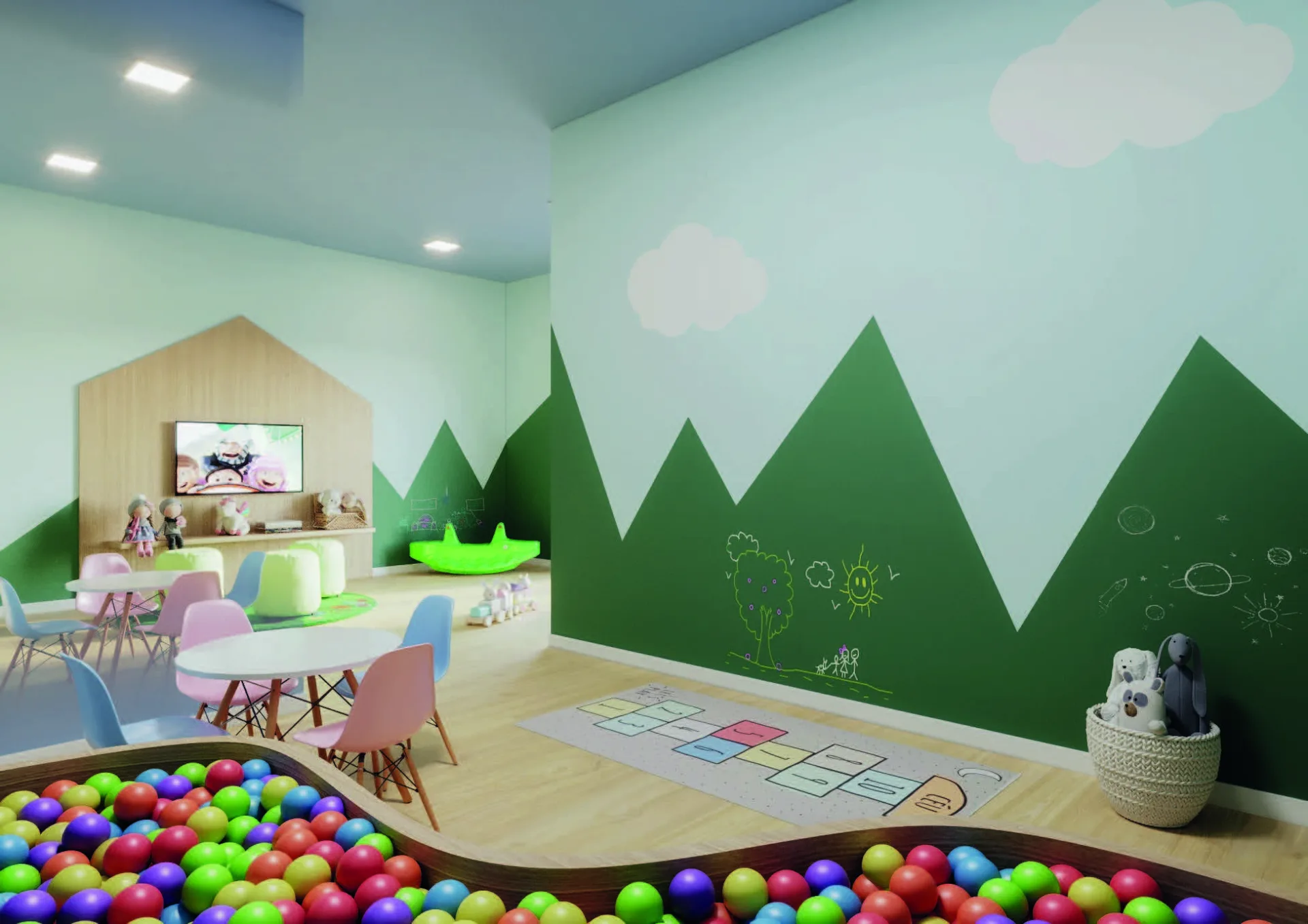 Mundo Apto Inajar – Short Stay — área de lazer 2