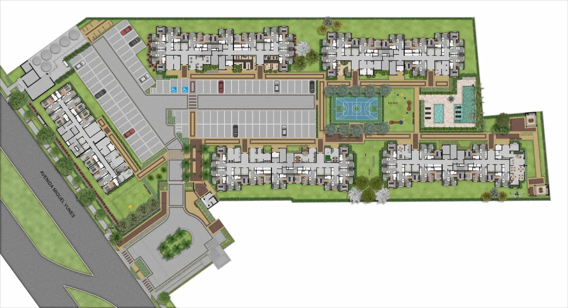 Planta do Mundo Park Alvorada em Campo Grande, São Paulo