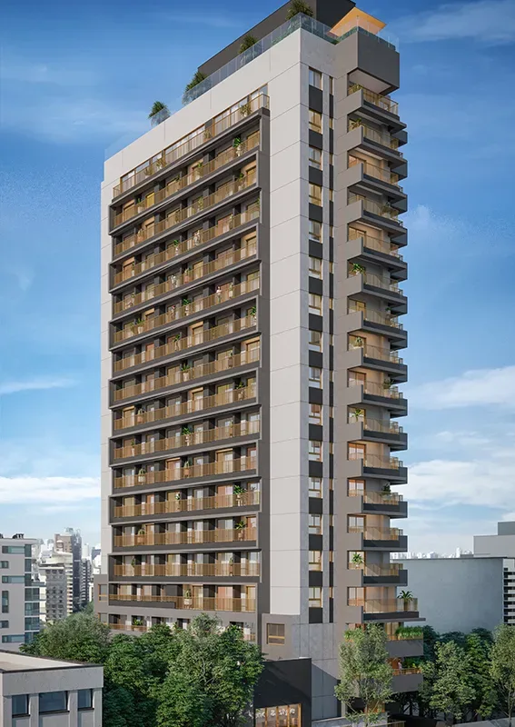 Fachada do Nik Paradiso, lançamento em Vila Mariana, São Paulo