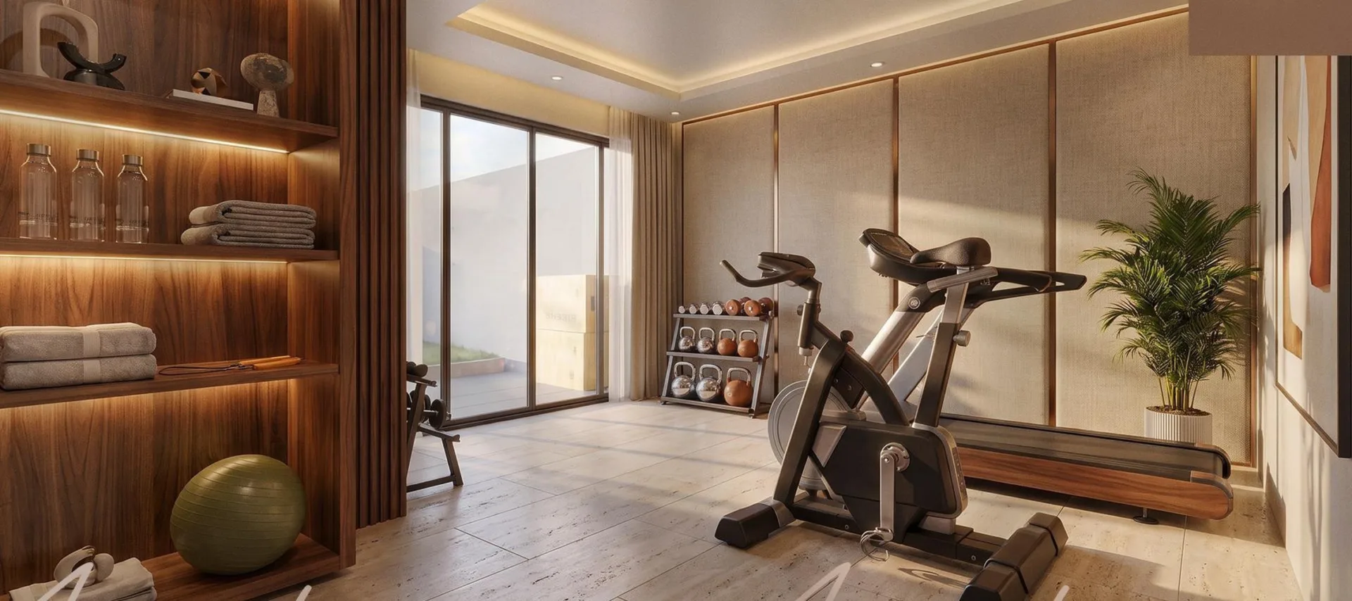 Noor Jardins II – Short Stay — área de lazer 1