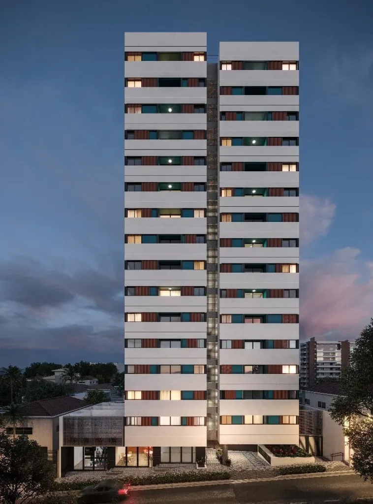 Fachada do empreendimento Nurban Conceição – Short Stay