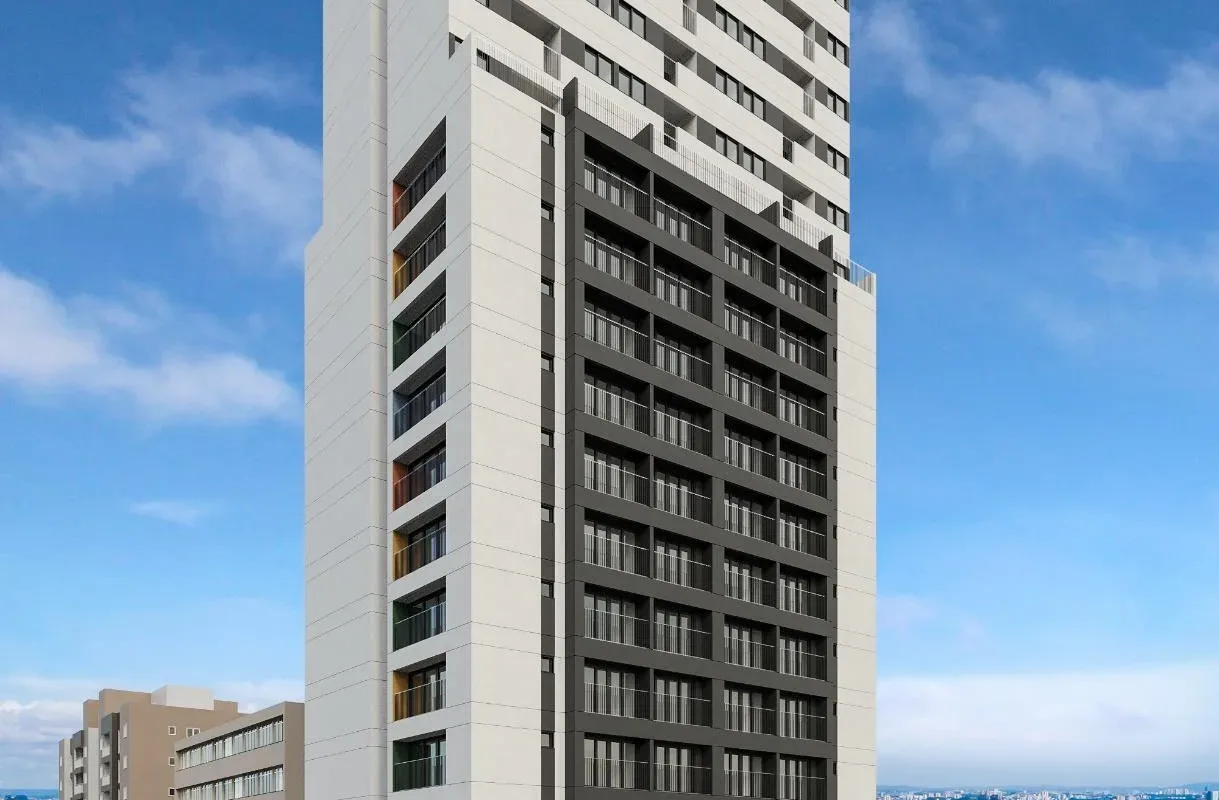 Fachada do Nurban Liberdade, lançamento em Liberdade, São Paulo