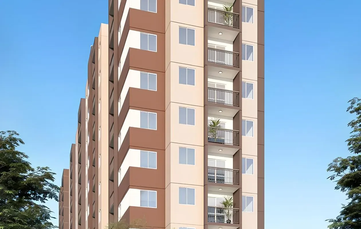 Fachada do Oli Ipiranga, lançamento em Ipiranga, São Paulo