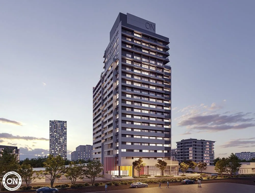 Fachada do empreendimento ON Brooklin – Short Stay