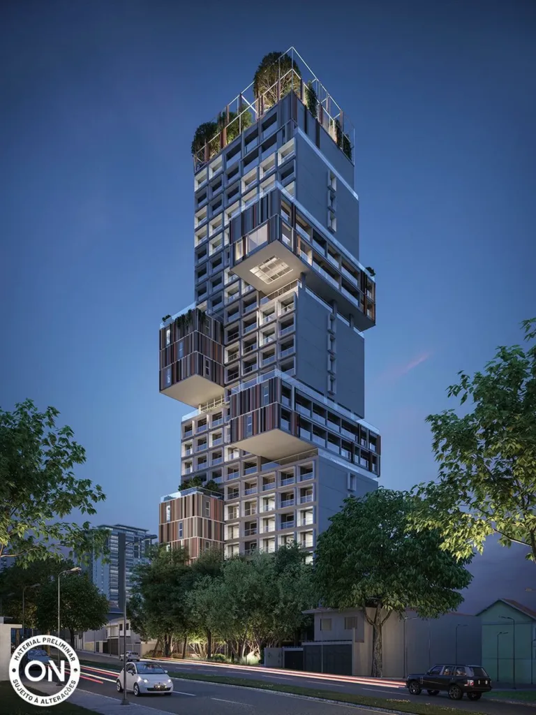 Fachada do empreendimento ON Melo Alves – Short Stay