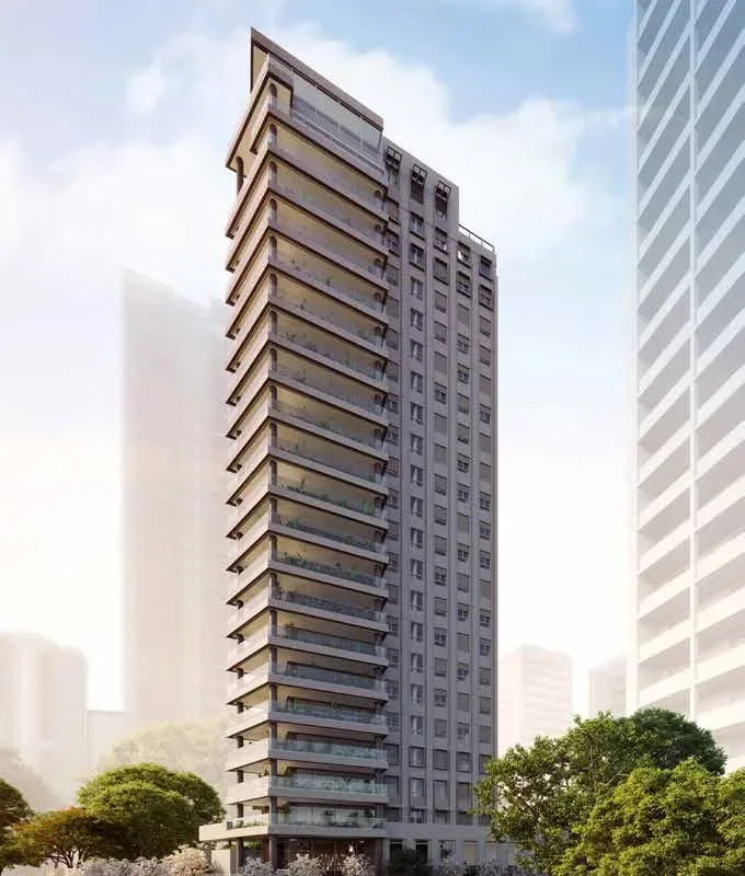 Fachada do Ópera Vila Nova, lançamento em Vila Nova Conceição, São Paulo