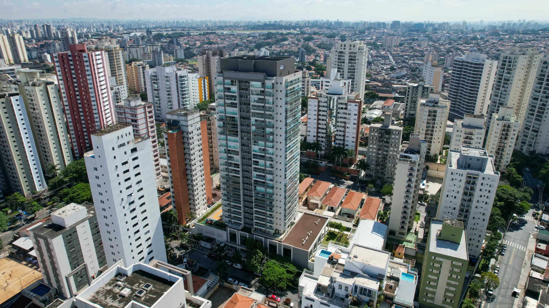 Fachada do Opus 95, lançamento em Vila Mascote, São Paulo