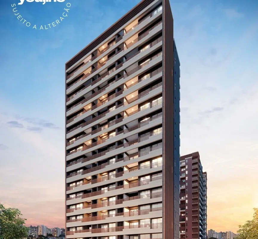 Fachada do Park Mariana Life, lançamento em Vila Mariana, São Paulo