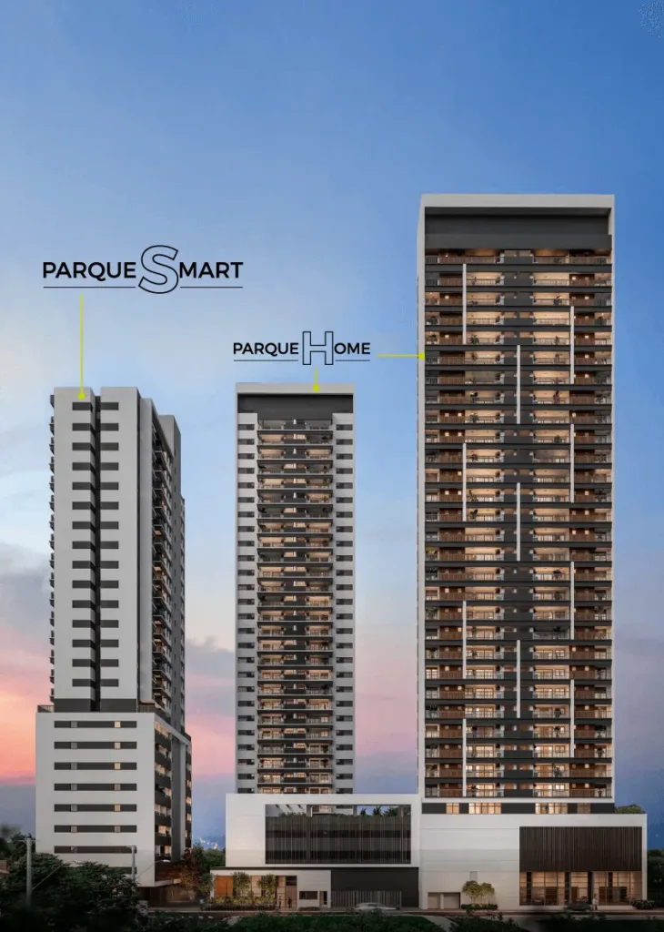Fachada do empreendimento Parque Diálogo Padre Adelino Smart