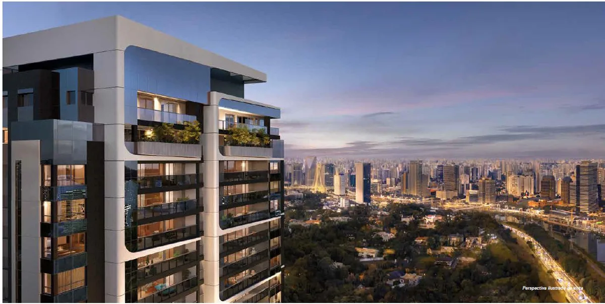 Fachada 2 do Parque Global Torre Ibirapuera em Morumbi, São Paulo