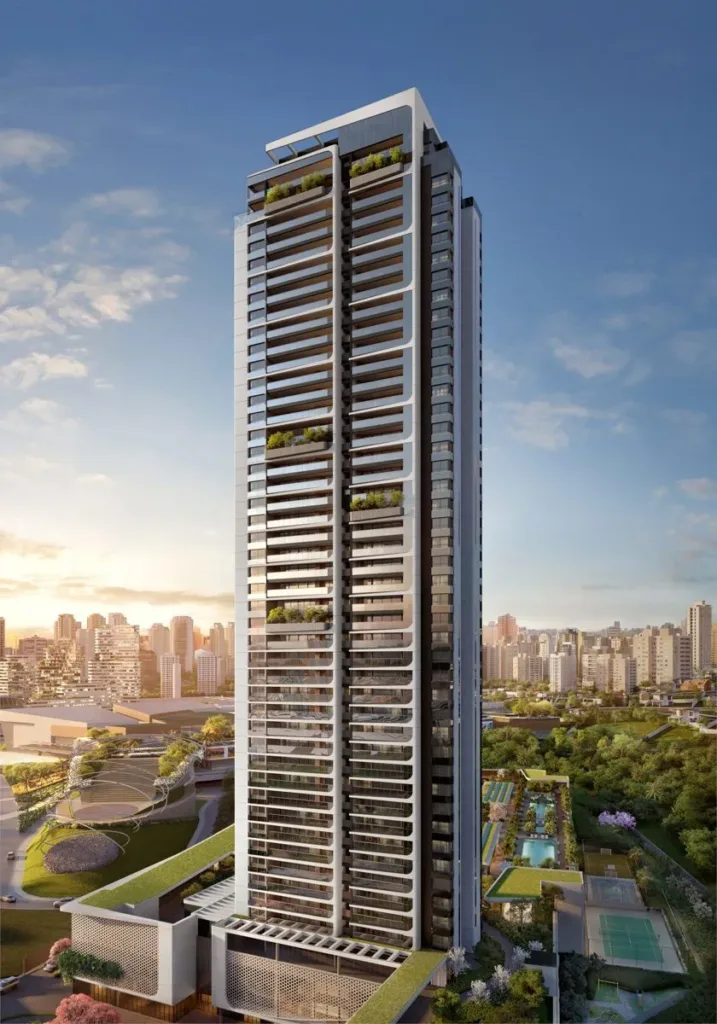 Fachada do empreendimento Parque Global Torre Prospect